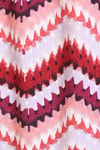 Zivame Print Fusion Knit Poly Pyjama Set - Coral Reef — thumbnail 7